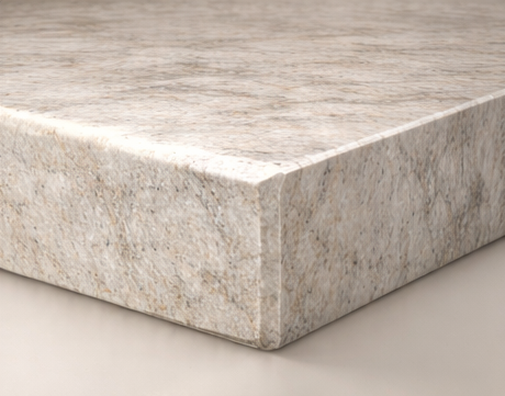 Mitered edge profile